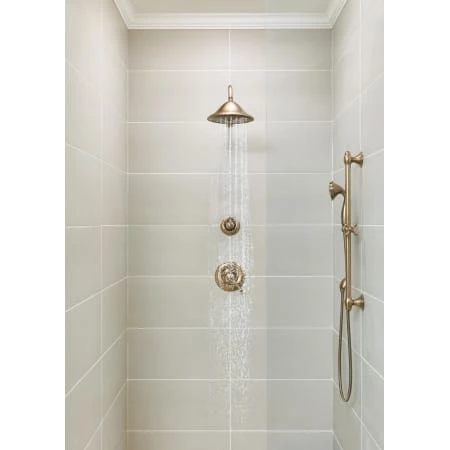 Delta Cassidy Tempassure 17T Series Dual Function 1.75 GPM Thermostatic Shower Only with Integrated Volume Control - Less Rough-In Valve 6 Delta Cassidy Tempassure 17T Series Dual Function 1.75 GPM Thermostatic Shower Only with Integrated Volume Control - Less Rough-In Valve - Image 6
