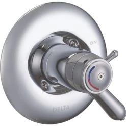 Delta Commercial TempAssure 17T Series Dual Function Thermostatic Shower Trim Package with Integrated Volume Control - Less Rough-In Valve