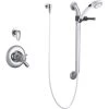 Delta Commercial TempAssure 17T Series Dual Function Thermostatic Shower Trim Package with Integrated Volume Control - Less Rough-In Valve