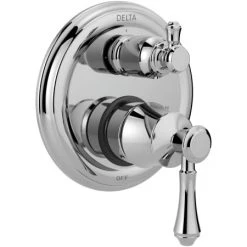 Delta Cassidy 14 Series Pressure Balanced Valve Trim with Integrated 3 Function Diverter for Two Shower Applications - Less Rough-In