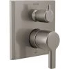 Delta Pivotal 14 Series Pressure Balanced Valve Trim with Integrated 3 Function Diverter for Two Shower Applications - Less Rough-In
