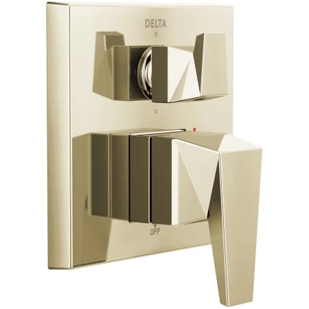 Delta Trillian 14 Series Pressure Balanced Valve Trim with Integrated 6 Function Diverter for Three Shower Applications - Less Rough-In 1 Delta Trillian 14 Series Pressure Balanced Valve Trim with Integrated 6 Function Diverter for Three Shower Applications - Less Rough-In