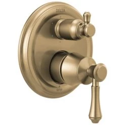 Delta Cassidy 14 Series Pressure Balanced Valve Trim with Integrated 6 Function Diverter for Three Shower Applications - Less Rough-In