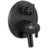 Delta Trinsic 17 Series Pressure Balanced Valve Trim with Integrated Volume Control and 3 Function Diverter for Two Shower Applications - Less Rough-In
