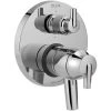 Delta Trinsic 17 Series Pressure Balanced Valve Trim with Integrated Volume Control and 6 Function Diverter for Three Shower Applications - Less Rough-In