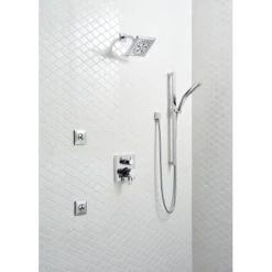 Delta Pivotal 17 Series Pressure Balanced Valve Trim with Integrated Volume Control and 6 Function Diverter for Three Shower Applications - Less Rough-In -Delta Faucet Store delta t27999 alternate view 118