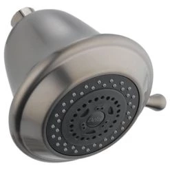 Delta 1.75 GPM Universal 5" Wide Multi Function Shower Head with Touch-Clean® Technology - Limited Lifetime Warranty