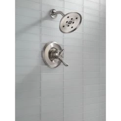 Delta Linden Monitor 17 Series Dual Function Pressure Balanced Valve Trim Only with Integrated Volume Control - Less Rough-In Valve -Delta Faucet Store t17094 ss 05